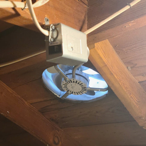 Electric Attic Fan (Installed)