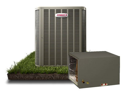 Lennox - 2-Ton - 17 SEER2 - Two-Stage - Condenser and '24A' Horizontal Coil Bundle | with install | Lakewood Region