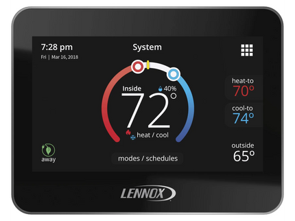 Lennox M30 Touchscreen Smart Programmable Thermostat