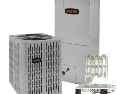RunTru - 14.3 SEER2 - 3 Ton - Single-Stage Heat Pump System with 24K-42K Air Handler - with install - Lakewood TX Regional Availability