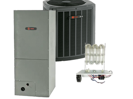 Trane - 14.3 SEER2 - 3 Ton - Single-Stage Heat Pump System with 24K-42K Air Handler - with install - Lakewood TX Local Availability