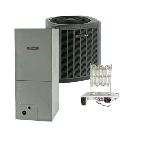 Trane - 3-Ton - 14.3 SEER2 - Single-Stage - Heat Pump System with Variable Speed Air Handler - with install - Lakewood Region
