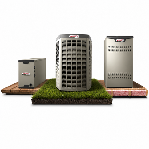 Lennox Elite EL22KCV - 5 Ton - 20.5 SEER2 AC with SL280 - Two-Stage/Variable - 80% AFUE Furnace - Horizontal Coil - Gas System - with install