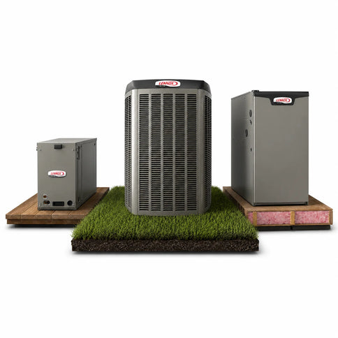 Lennox Elite EL18KCV - 3.0 Ton AC w/ SLP99 Variable 99% AFUE Furnace (Horizontal) + CK40HT-42B Coil - 19.5 SEER2 with Install