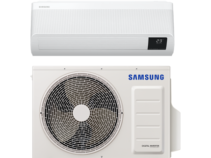 Samsung Wind-Free Standard - 12K BTU - Single-Zone Wall Mount Heat Pump - 24.0 SEER2 with Install