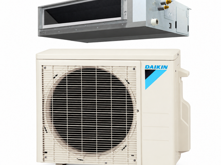 Daikin FDMQ - 18K BTU - Single-Zone Concealed Ducted Heat Pump - 15.3 SEER2 with Install